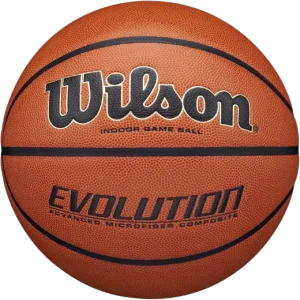 Wilson Evolution Basketball 29.5” Official Indoor Game Ball Black Composite Leat