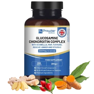 Glucosamine and Chondroitin Complex – 200 Tablets | 8 Nutrition for Joint Care