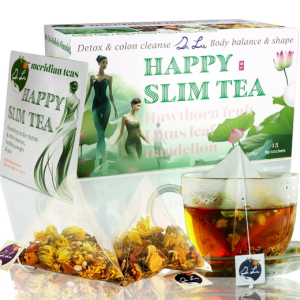 Dr. Lu’s Happy Slim Tea | 100% Natural Detox Tea for Body Balance & Shape