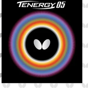 Butterfly Tenergy 05 Table Tennis Rubber | 1.7, 1.9, or 2.1 mm | Red or Black | 1 Sheet | Professional Table Tennis Rubber