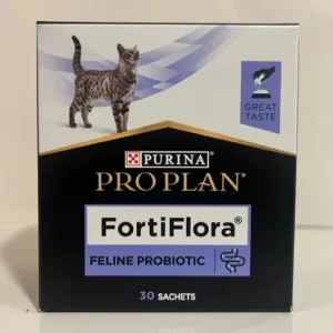 FORTIFLORA¹ cat Feline Purina Nutritional Probiotic Supplement 30 Sachets new