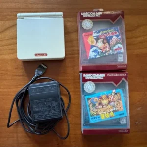 Game Boy Advance SP Famicom Color Console+2 Games Set GBA SP Japan Tested