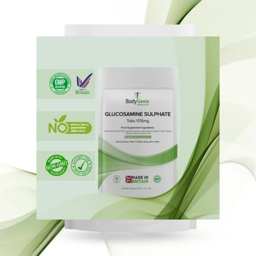Glucosamine Sulphate 1176mg Tablets Bone and Cartilage Support Food Supplement - Image 2