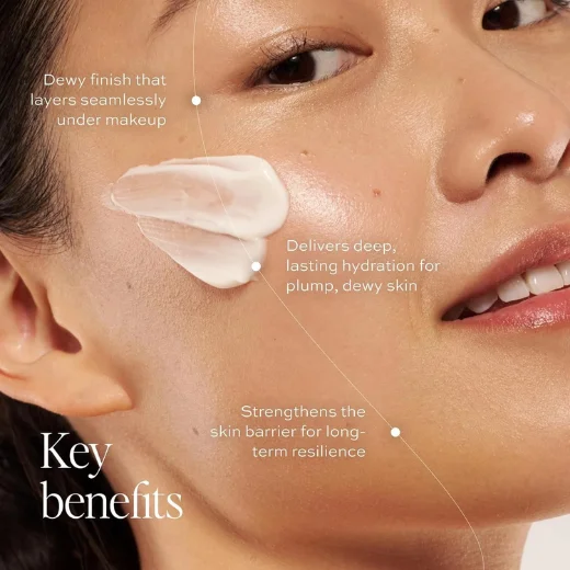 DIME Beauty Dewy Day Cream, Morning Face Moisturizer with Rosehip Oil and Tremel - Image 2