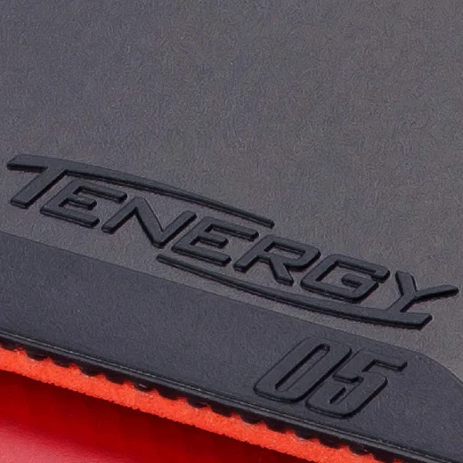 Butterfly Tenergy 05 Table Tennis Rubber | 1.7, 1.9, or 2.1 mm | Red or Black | 1 Sheet | Professional Table Tennis Rubber - Image 3