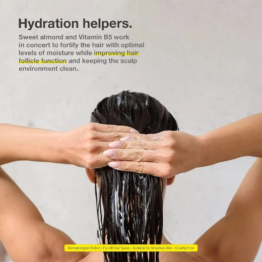 Regrowth Hair Conditioner 300ml Dry Damaged Reduces Breakage HairLXR Dermz - Image 4