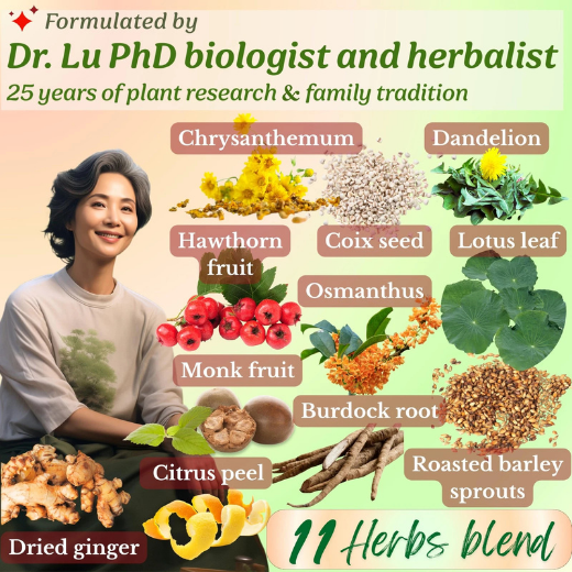 Dr. Lu’s Happy Slim Tea | 100% Natural Detox Tea for Body Balance & Shape - Image 4