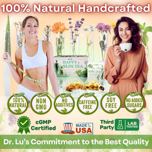 Dr. Lu’s Happy Slim Tea | 100% Natural Detox Tea for Body Balance & Shape - Image 5