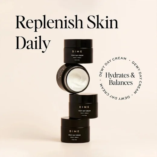 DIME Beauty Dewy Day Cream, Morning Face Moisturizer with Rosehip Oil and Tremel - Image 7