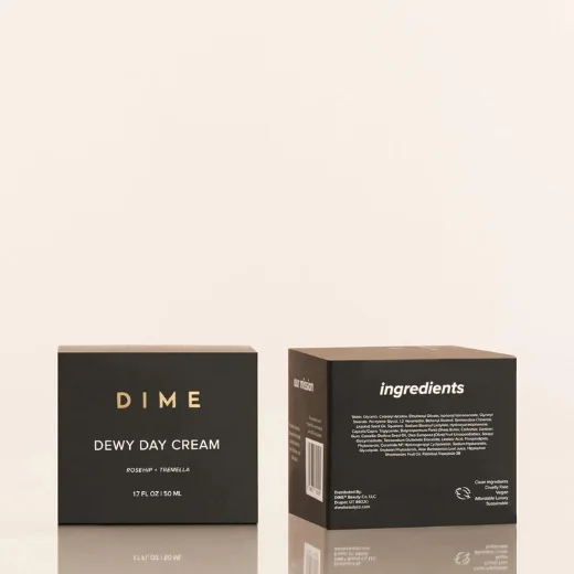 DIME Beauty Dewy Day Cream, Morning Face Moisturizer with Rosehip Oil and Tremel - Image 8