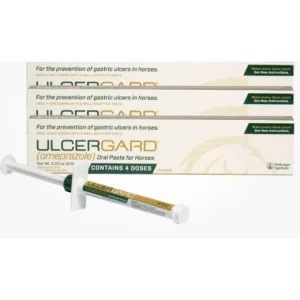 NEW - 3 Pack ULCERGARD Oral Paste for Horse Stomach Ulcers 22 Oz, 4 dose syringe